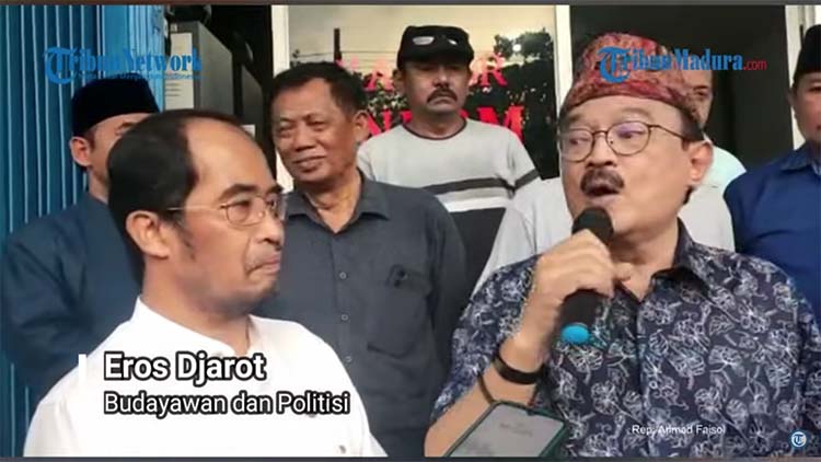 Madura Menuju Provinsi Terseok, Erros Djarot : Setiap Capres Masuk Madura Harus Tanda Tangan Politik